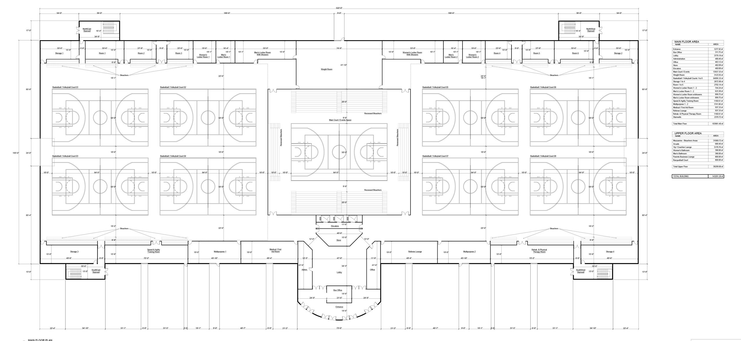 Fieldhouse-fl1 2026 Sportsplex Floor 1